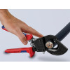Knipex Cable Shears Ratchet Action Multi Component Grip 250mm