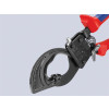 Knipex Cable Shears Ratchet Action Multi Component Grip 250mm