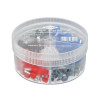 Knipex 97 99 908 Insulated Twin Wire Ferrules Assortment Box, 200 Piece