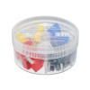 Knipex 97 99 909 Insulated Twin Wire Ferrules Assortment Box, 45 Piece
