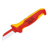 Knipex Cable Knife VDE Insulated (Back of Blade Insulated)