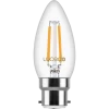 Luceco Filament Candle Light Bulb B22 4w Warm White Non Dimmable