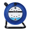 Masterplug 13A 30m 4 Gang Cable Reel Blue
