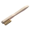 Lessmann Spark Plug Brush 2 Row Brass Wire
