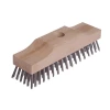 Lessmann Broom Head Raised Wooden Stock 6 Row 220mm x 60mm