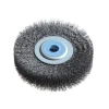 Lessmann Wheel Brush D80 x W18-20 x 10 Bore Steel Wire 0.20