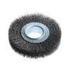 Lessmann Wheel Brush D100 x W20-22 x 30 Bore Set 1 Steel Wire 0.30