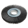 Lessmann Wheel Brush D200 x W25-27 x 50 Bore Set 3 Steel Wire 0.30