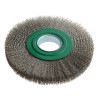 Lessmann Wheel Brush D200 x w25-27 x 50 Bore Steel Wire 0.30
