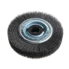 Lessmann Wheel Brush D200 x W40-45 x 80 Bore Set 4 +1 Steel Wire 0.30