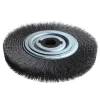 Lessmann Wheel Brush D250 x W30-35 x 100 Bore Set 4 +1 Steel Wire 0.30