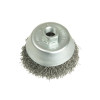 Lessmann Cup Brush 80 M14 x 0.30 Stainless Steel Wire