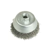 Lessmann Cup Brush 60 M10 x 0.35 Steel Wire