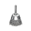 Lessmann Cup Brush with Shank D40 x 15h x 0.30 Steel Wire