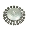 Lessmann Conical Knot Brush 100 M14 x 0.35 Steel Wire