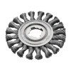 Lessmann X-Lock Steel Knot Wheel Brush 125mm Non Spark