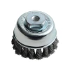 Lessmann Knot Cup Brush 65 M10 x 0.50 Steel Wire