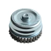 Lessmann Knot Cup Brush 125 M14 x 0.50 Steel Wire*