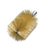 Lessmann Threaded Tube Brush 30mm Brass Wire