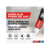 Loctite Super Glue Power Gel, Tube 2 x 3g