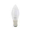 Link2Home Wi-Fi LED SBC (B15) Opal Candle Dimmable Bulb, White + RGB 470 lm 5.5W