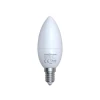 Link2Home Wi-Fi LED SES (E14) Opal Candle Dimmable Bulb, White + RGB 400 lm 5W