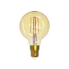 Link2Home Wi-Fi LED ES (E27) Balloon Filament Dimmable Bulb, White 470 lm 5.5W