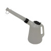 Lumatic Polythene Oil Measure Jug With Spout 5 Litre