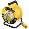 Masterplug 110v 16A 25m 2 Gang Cable Reel with Thermal Cut Out