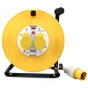 Masterplug 110V 16A 50m 2 Gang Cable Reel with Thermal Cut Out