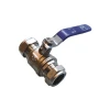15mm Lever Valve Blue