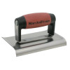 M136D Cement Edger 6 x 3in Durasoft Handle Curved ends.
