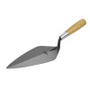 33 10in London Pattern Brick Trowel Wooden Handle