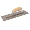 Marshalltown MXS13 Finishing Trowel - Wooden Handle 13 x 5in