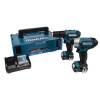 Makita CLX228AJ 12Vmax CXT Twin Pack 12V 2 x 2.0Ah
