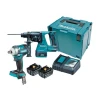 Makita DLX2372TJ Twin Pack 18V 2 x 5.0Ah Li-ion
