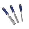 Irwin Marples M444 Bevel Edge Chisel Blue Chip Handle Set 3: 12, 18 & 25mm