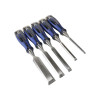 Irwin Marples M750 Bevel Edge Chisel Splitproof Soft Touch Set 5: 6, 10, 13, 19 & 25mm