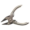 Maun Snipe Nose Pliers Serrated Jaw 125mm (5in)