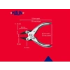 Maun Snipe Nose Pliers Smooth Jaw 125mm (5in)