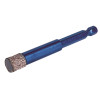 Mexco XCEL Grade Wax Filled (Hex Fit) Tile Drill Bit 12mm