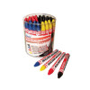Markal Builders Marker Red/Yellow/Blue/Black Tub 48