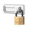 Masterlock Hasp 89mm + Solid Brass Padlock 40mm