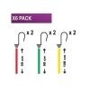 Masterlock Bungee Jar 6 Pieces