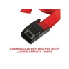 Masterlock Lashing Straps 5m (2) Coloured with Metal Buckle