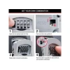 Masterlock Portable Shackled Combination Key Lock Box