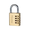 Masterlock Brass Finish 40mm 4 Digit Combination Padlock