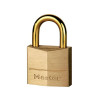 Masterlock Solid Brass 35mm Padlock With Brass Plated Shackle