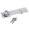 Masterlock Chrome Plated Steel Locking Hasp 117mm