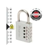 Masterlock Aluminium 40mm 4 Digit Combination Padlock